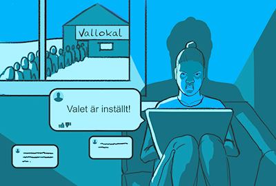 Illustration valpåverkan